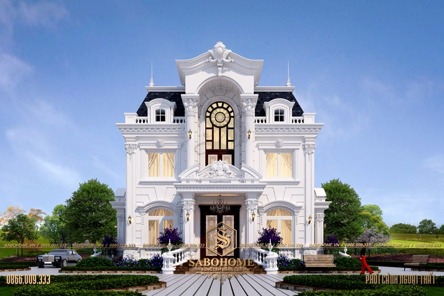 Hình ảnh top 10 mẫu biệt thự cổ điển đẹp nhất Việt Nam