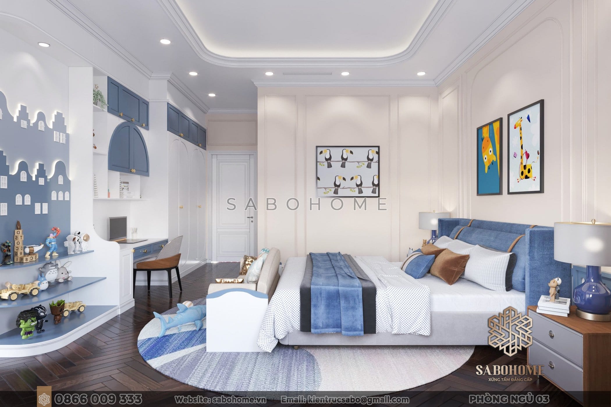 Phòng ngủ Sabohome - nơi bạn tạo dựng không gian riêng tư và phong cách