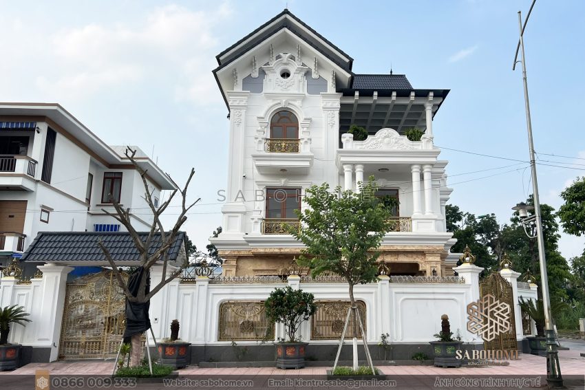 Biệt thự 3 tầng ở Thái Nguyên - Tận hưởng cuộc sống đẳng cấp
